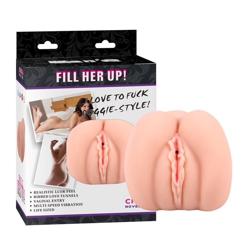 Chisa Masturbator Fill Her Up T-Skin 17.7 cm Flesh