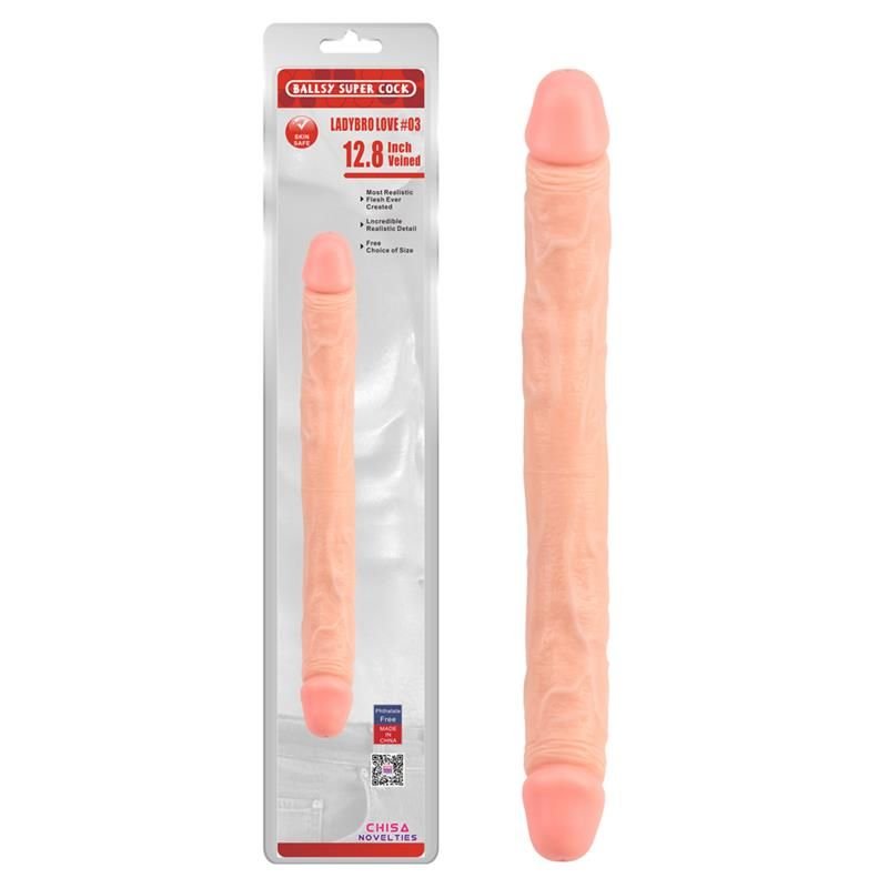 Chisa Dildo Ladybro Love N3 32.5 x 3.5 cm Flesh