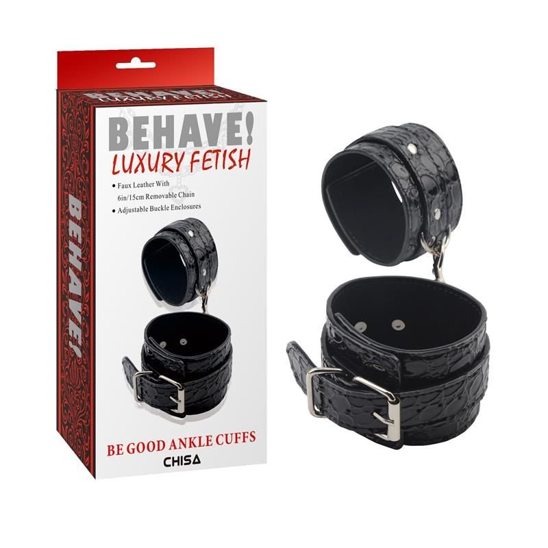 Chisa Ankle Cuffs Be Good (Negro)