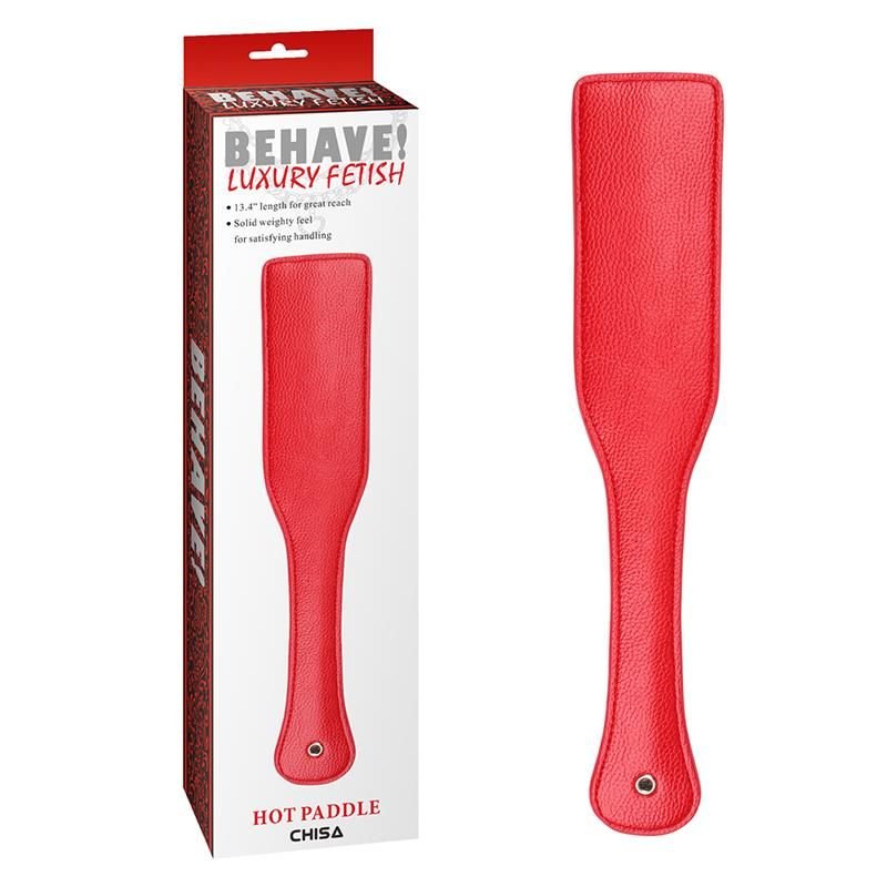 Chisa Spanking Paddle Hot Paddle (Red)