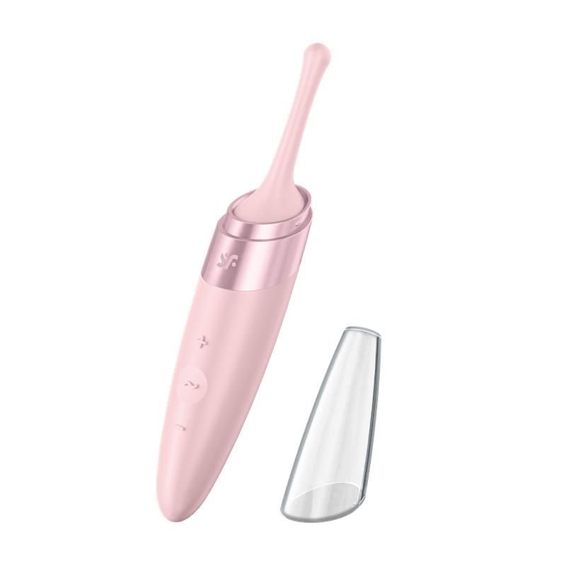 Satisfyer Twirling Delight Rotating Stimulator (Rose)