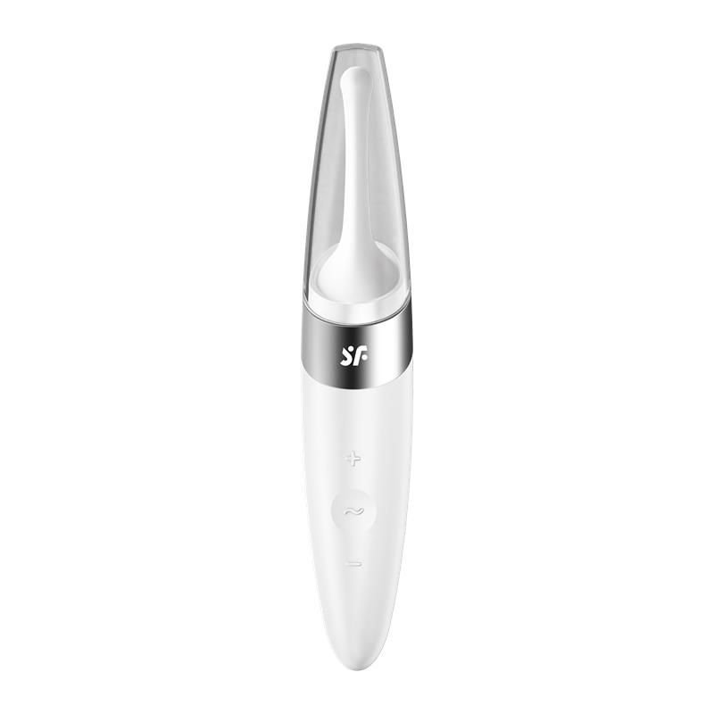 Estimulador rotativo Satisfyer Twirling Delight (blanco)