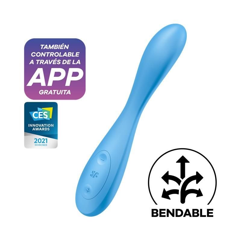 Satisfyer Vibe G-Spot Flex 4 (Blue)