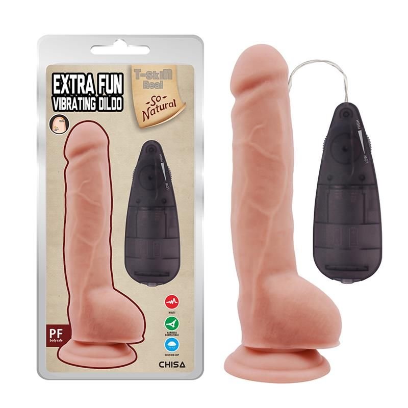 Chisa Extra Fun Dildo Vibrador Realista 9.2"