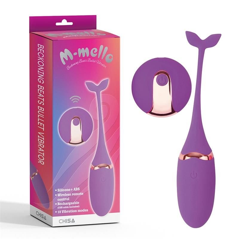 Chisa Vibrating Bullet Remote Control Beckoning Beats