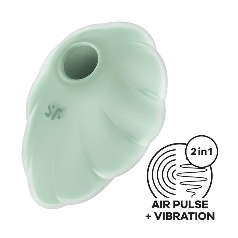 Satisfyer Cloud Dancer Succionador de Clítoris y Vibrador Menta