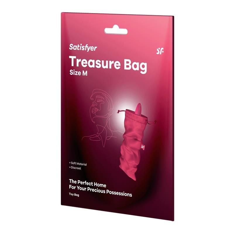 Satisfyer Toy Bag Treasure Bag Size M (Red)