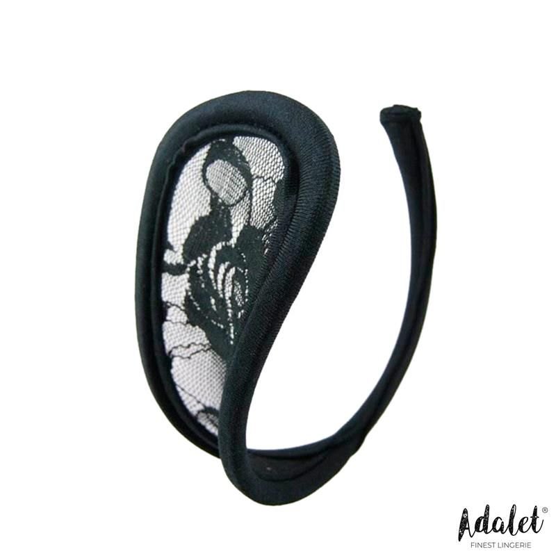Adalet Lingerie Bella C-string negro, talla única