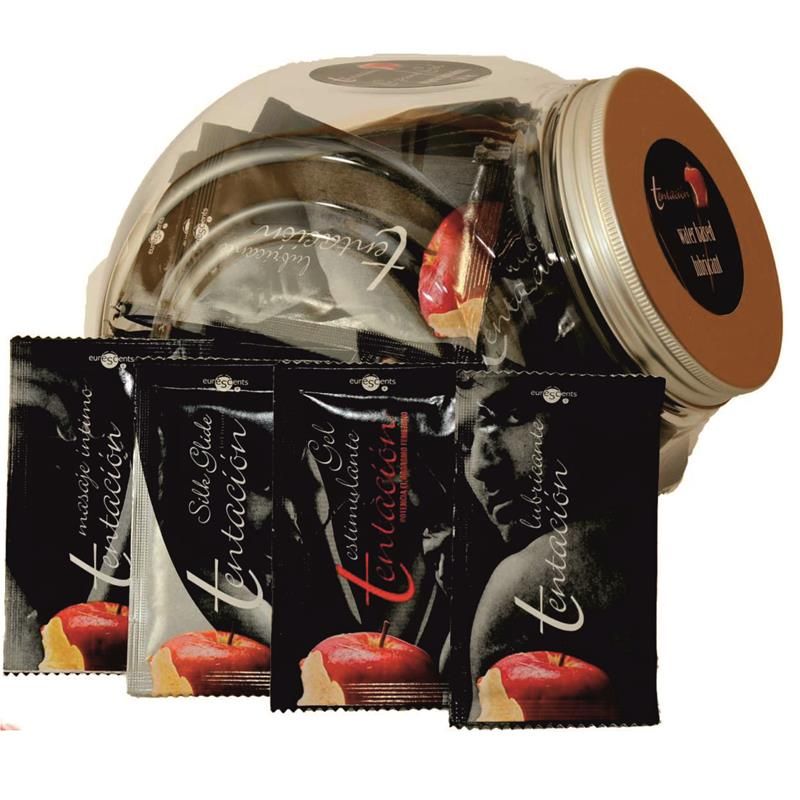 Tentacion lubricante monodosis chocolate 25 unidades