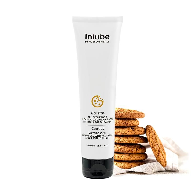 Nuei Inlube lubricante a base de agua galletas 100 ml