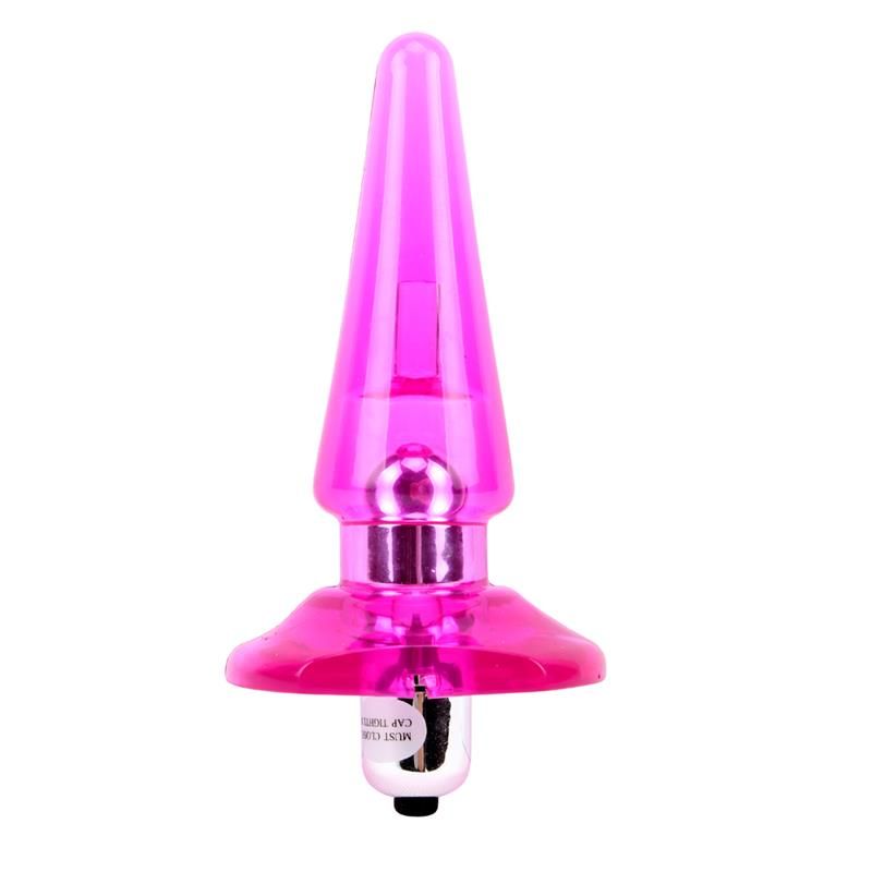 Chisa Nicoles plug anal vibrador 2,5 x 3,2 cm (rosa)