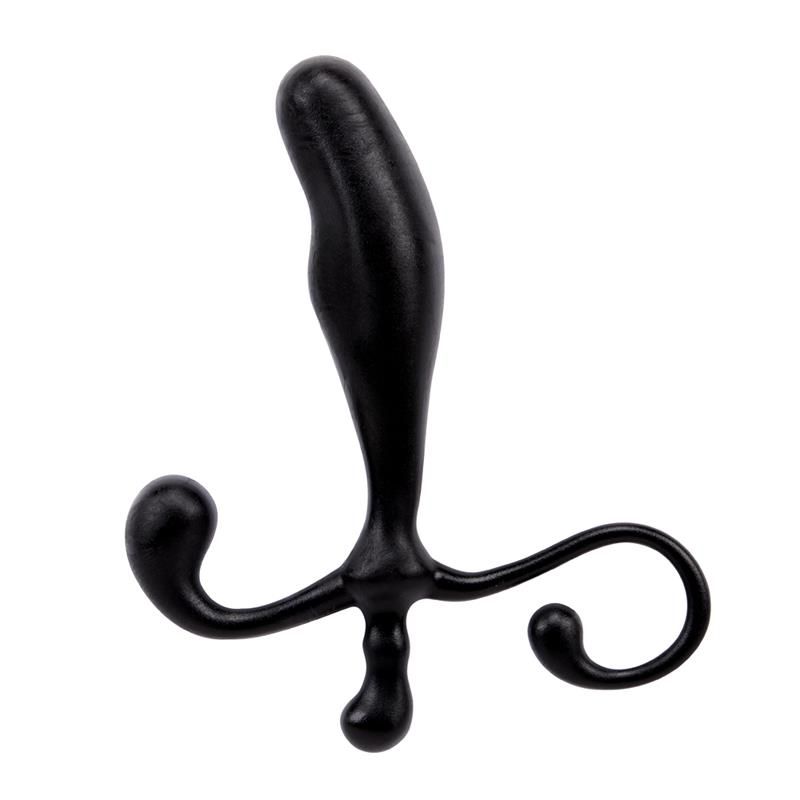 Chisa estimulador de próstata 12,5 x 2,5 cm (negro)