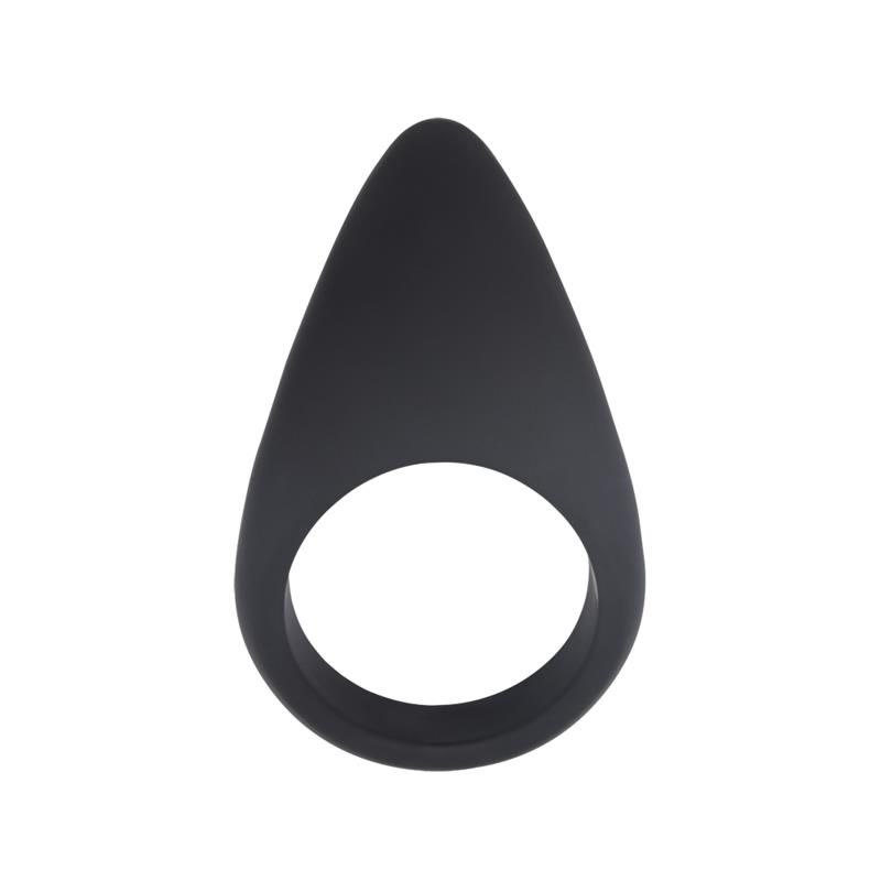 Anillo para el pene Chisa sombrero de fiesta de silicona (negro)