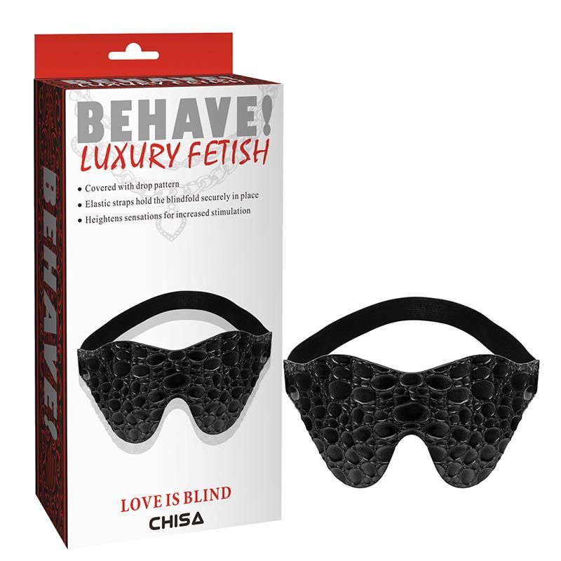 Antifaz Chisa Love Is Blind con estampado de gotas