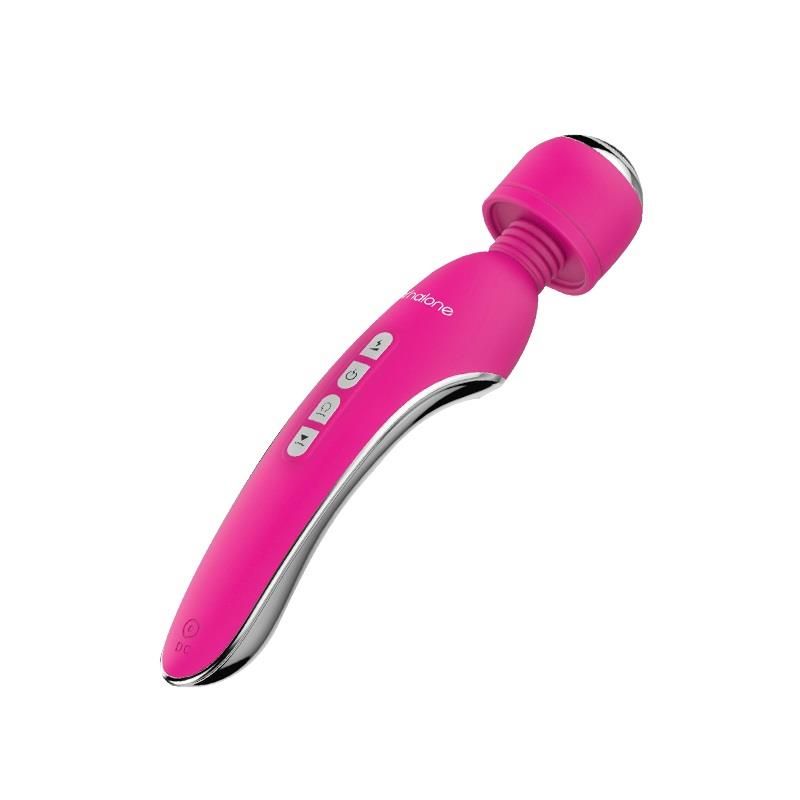 Nalone Electro masajeador y vibrador (fucsia)