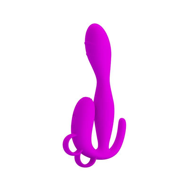 Pretty Love plug anal Flowery (morado)
