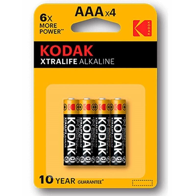 Pila Kodak Xtralife Alcalina AAA LR3 Blister de 4