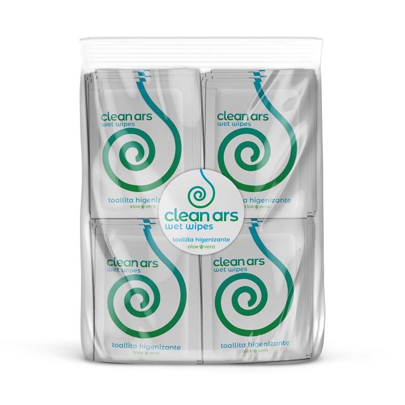 Body Ars toallitas higiénicas con aloe vera, 100 unidades