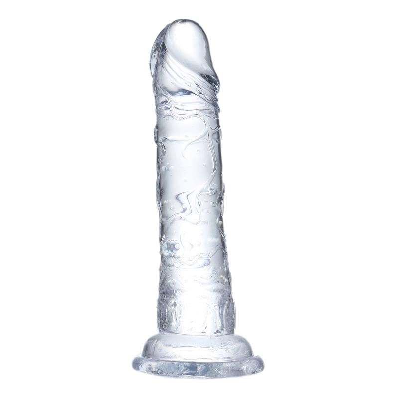 Glazed dildo realista 19 cm