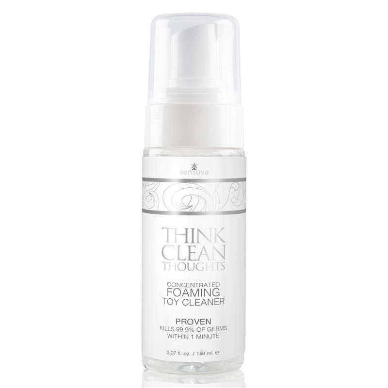 Sensuva Think Clean Thoughts limpiador antibacteriano de juguetes