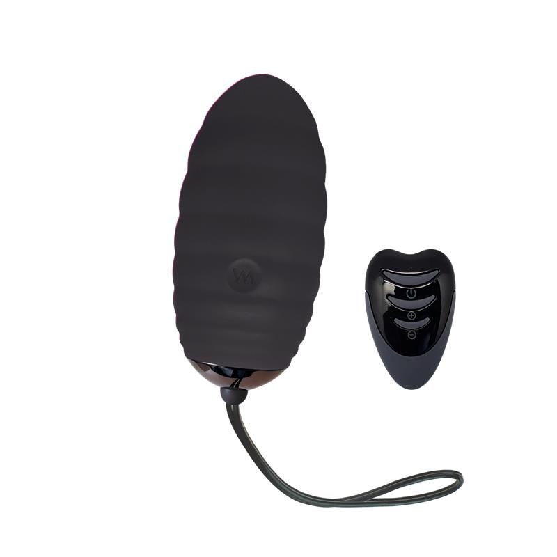 Adrien Lastic huevo vibrador (negro)