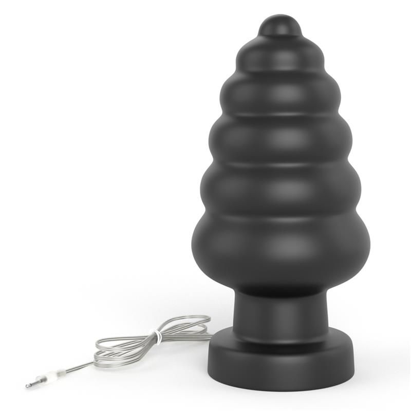 Lovetoy plug anal vibrador King Sized 7" (negro)