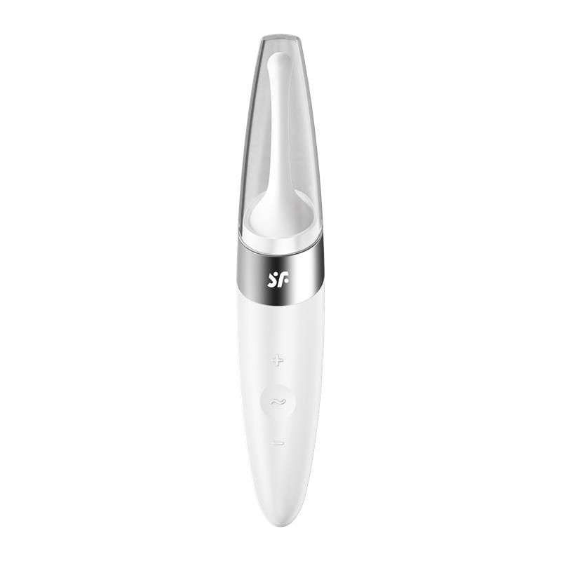 Estimulador rotativo Satisfyer Twirling Delight (blanco)