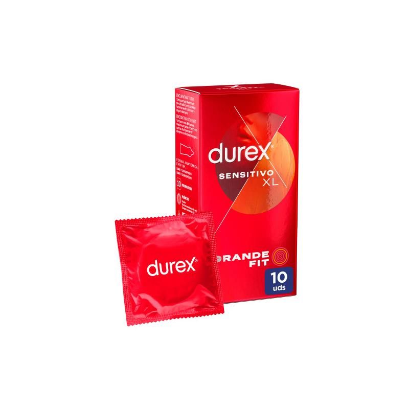 Durex preservativos Sensitivo XL 10 unidades
