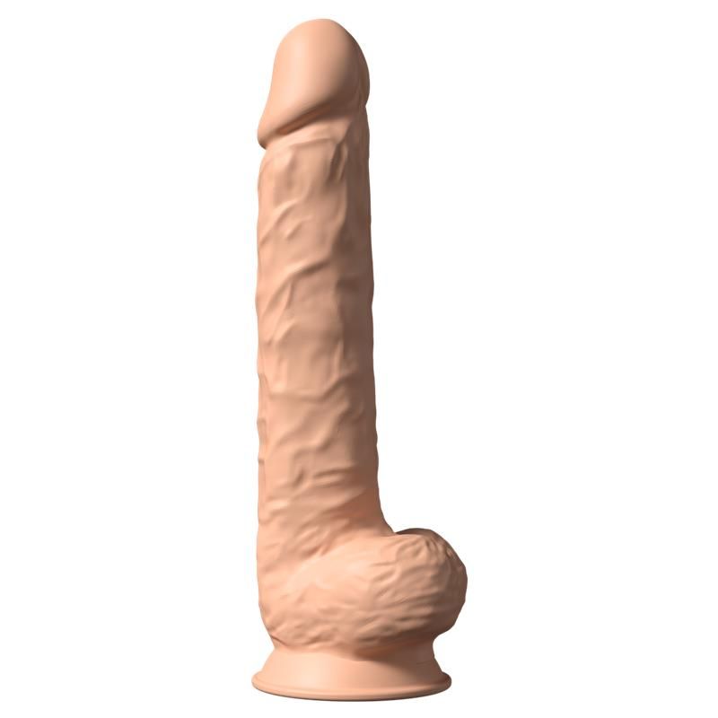 SilexD dildo Dual Density modelo 1 15" color piel