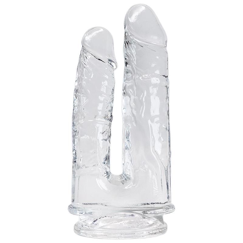 Alive Imperium dildo doble jelly, transparente