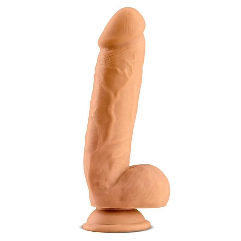 Max & Co Creig dildo realista con testículos 8,5" color piel
