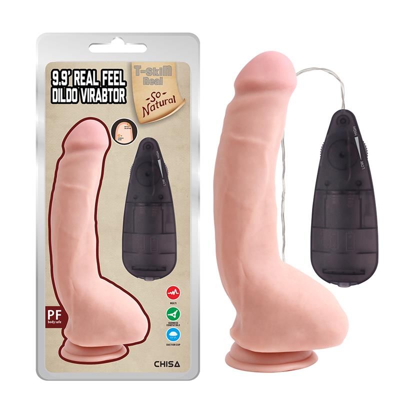 Chisa Real Feel dildo realista vibrador 9,9"