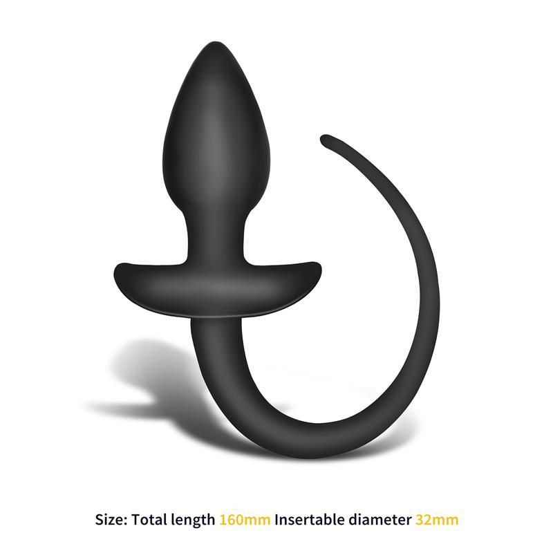 AfterDark Harthley plug anal con cola 16 cm x 3,2 cm