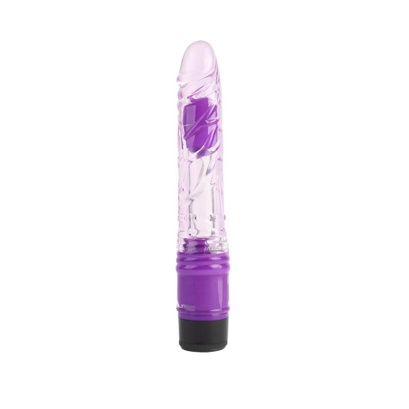 Chisa Vibrador realista de 8.8" - Morado TPR