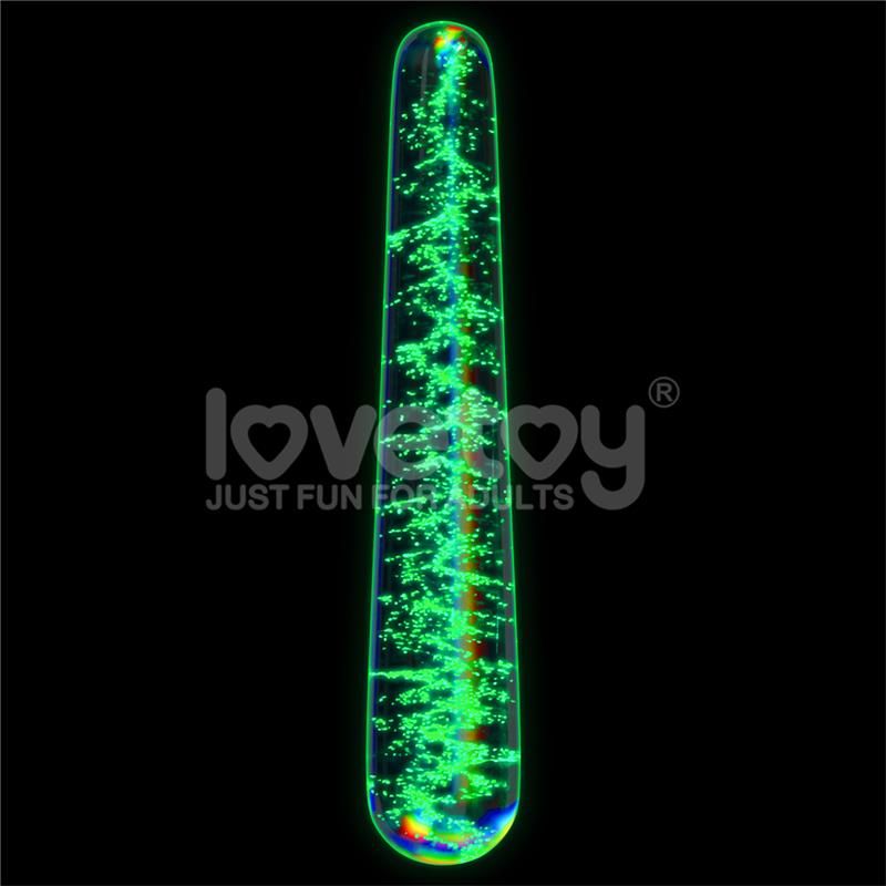 Lovetoy Twilight Gleam dildo de cristal fino