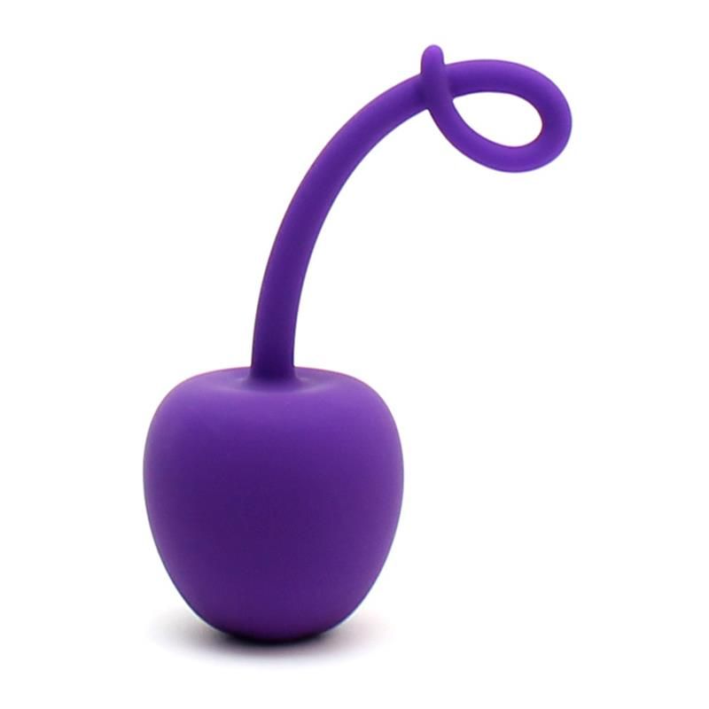 Rimba Paris bola kegel en forma de manzana (morado)