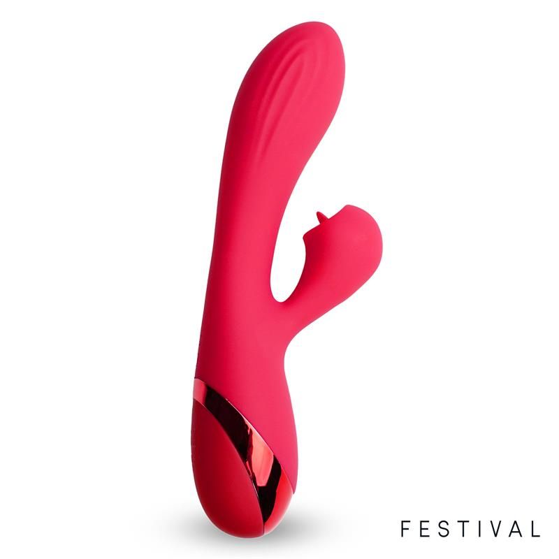 Festival Turna vibrador (rojo)