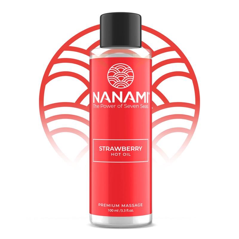 Nanami aceite de masaje caliente fresa dulce con efecto calor