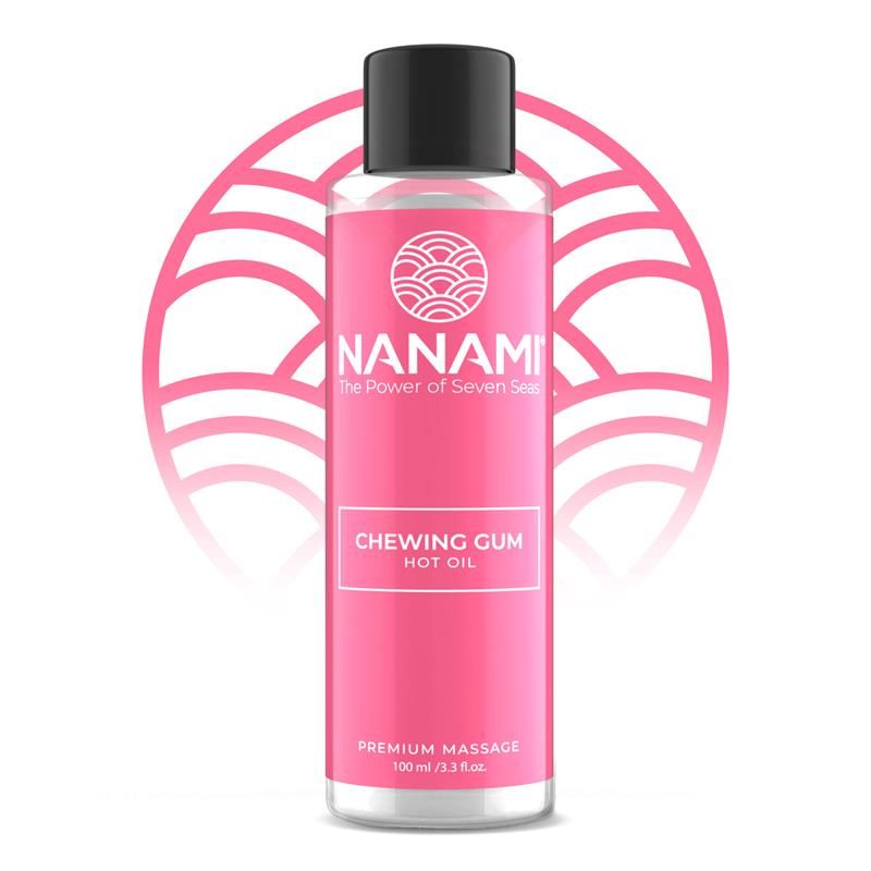 Nanami aceite de masaje caliente chicle con efecto calor