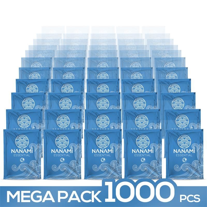 Nanami pack de 1000 lubricante a base de agua 4 ml