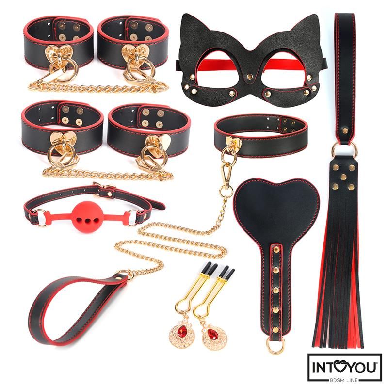 IntoYou set de bondage de 8 piezas