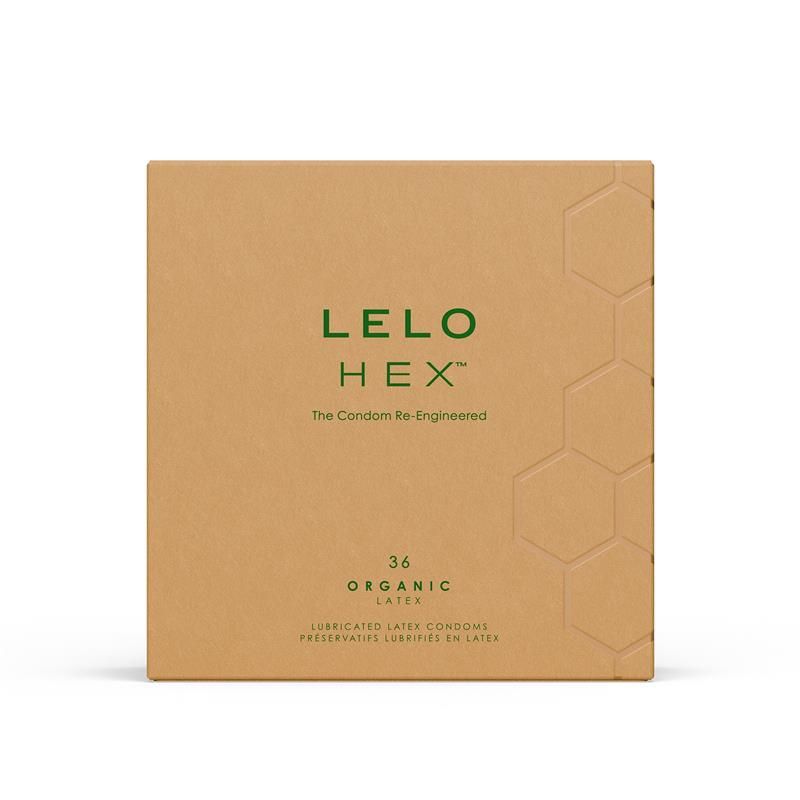Lelo HEX preservativos Organic 36 unidades