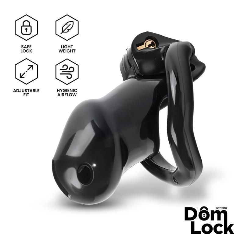 Domlock Guard jaula de castidad con cerradura interna talla S