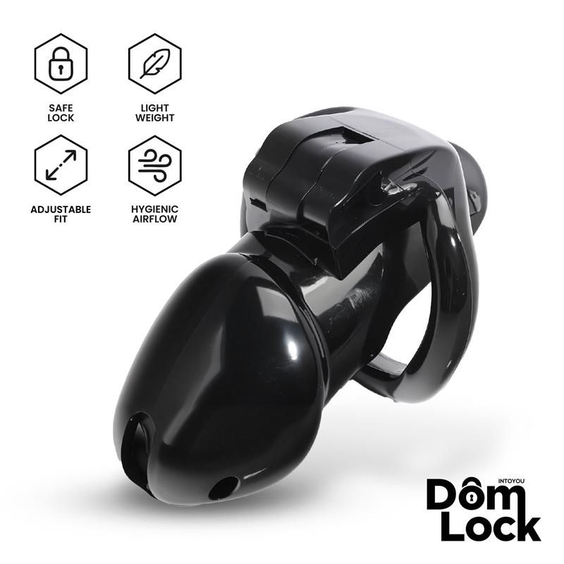 Domlock jaula de castidad con cerradura interna