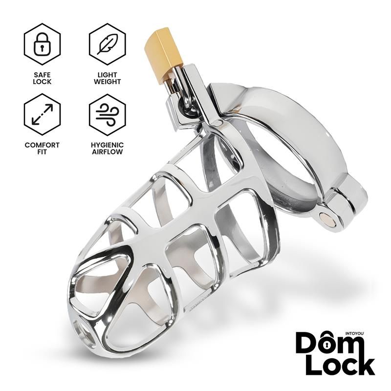 Domlock Prisoner jaula de castidad talla M