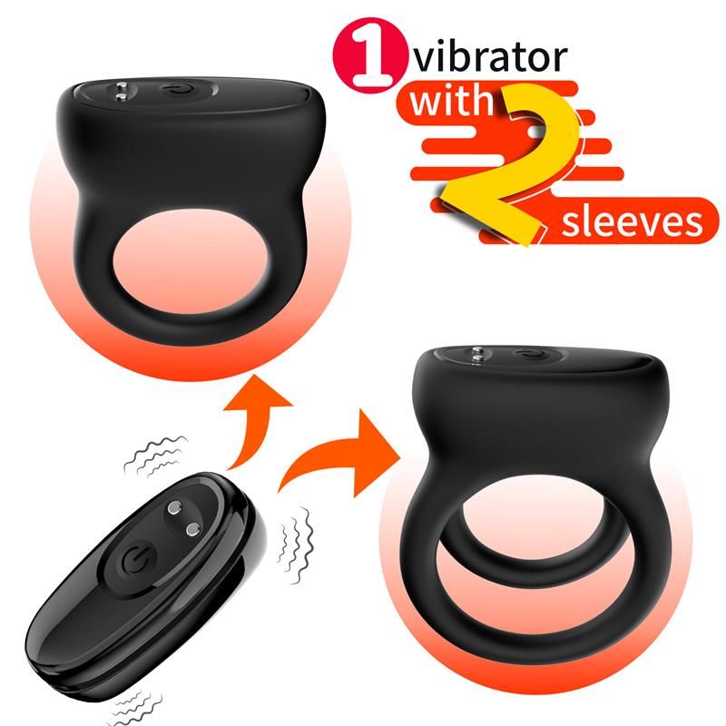 Urban Sky set de 2 anillos vibradores para el pene