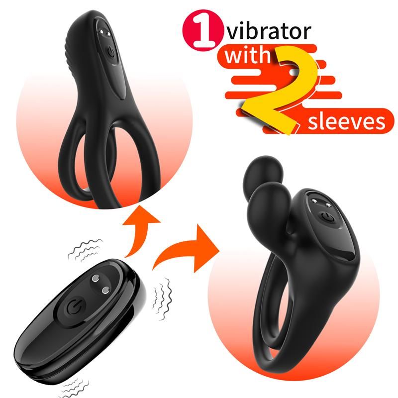 Urban Sky set de 2 anillos vibradores para el pene