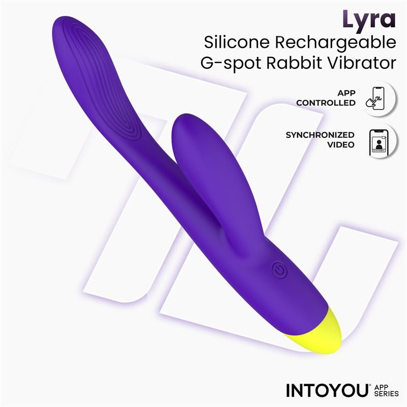 IntoYou Lyra vibrador rabbit punto G (morado)