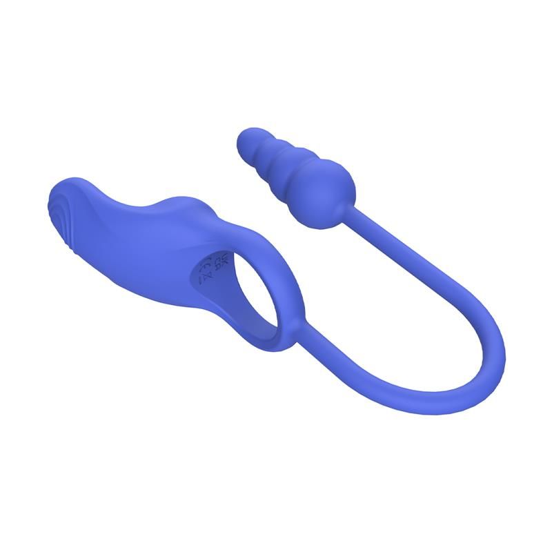 Chisa Dally Plug Anal con Anillo Peneano Vibrador de Próstata