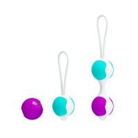 Pretty Love bolas kegel rosa y azul, imagen 3